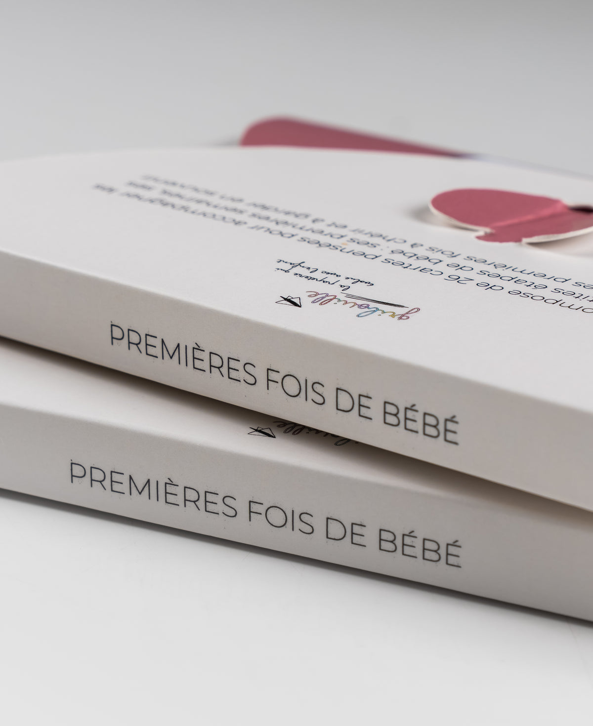 Cartes étapes - premières fois de bébé