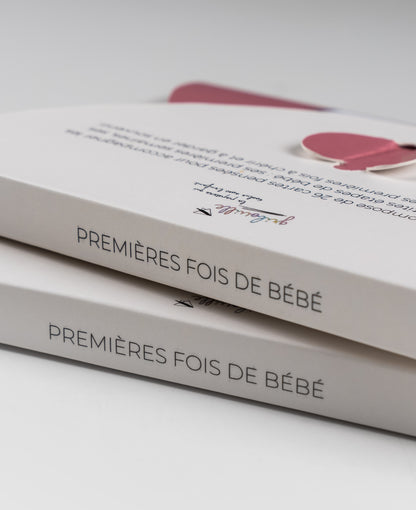 Cartes étapes - premières fois de bébé